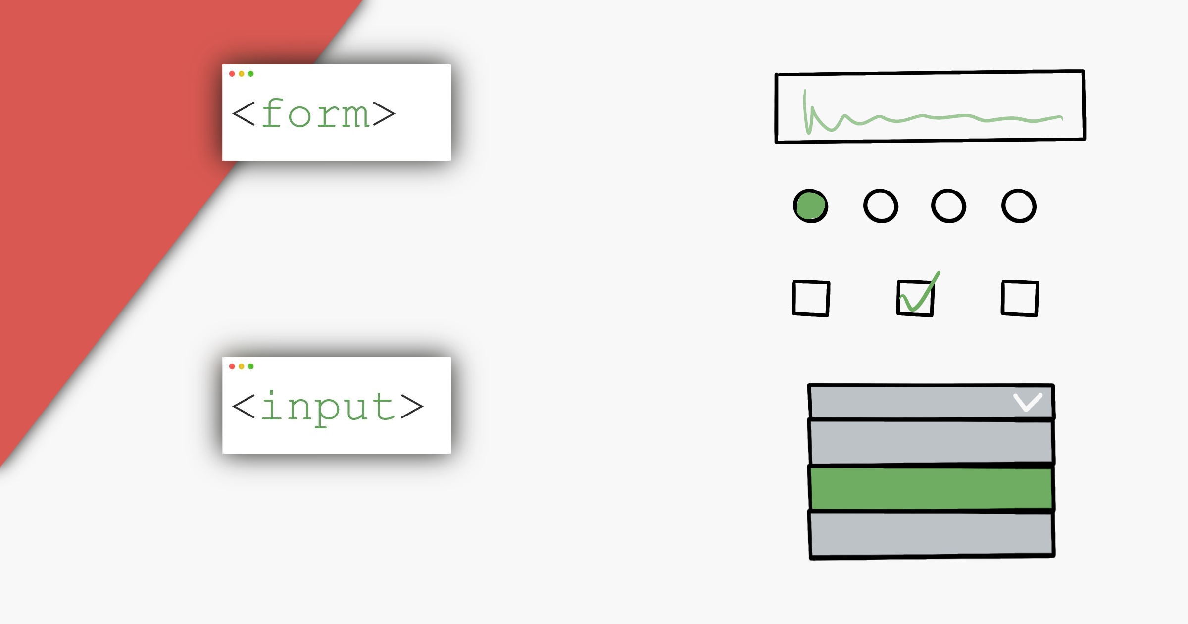 Doodle cu elemente din formulare